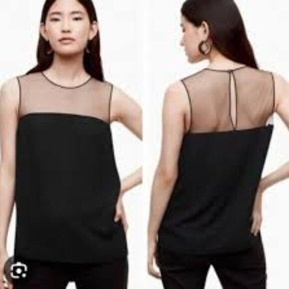 Aritzia Babaton Lionel Maroon Sleeveless Top Size S - Picture 1 of 10